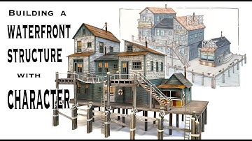 Building a waterfront structure with character!