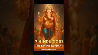 7 HINDU GODS – The Divine Runway | Cinematic AI Mythology Short | Pantheon Unboxed