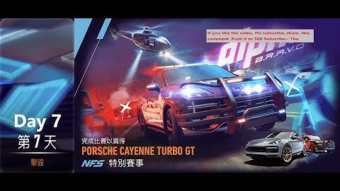 Porsche cayenne turbo gt | alpha B.R.A.V.O. | Need For Speed: No Limits | Day 6