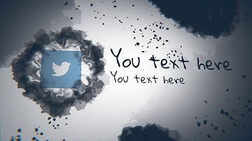 Social - Ink Splatter Twitter