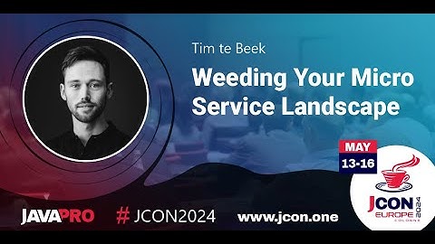 Weeding Your Micro Service Landscape | Tim te Beek (EN)