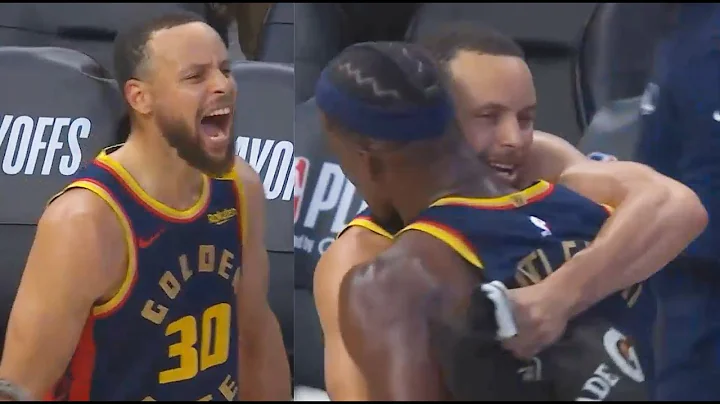 Stephen Curry Goes Crazy After Draymond Green & Jimmy Butler Save Warriors In Game 4!