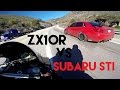 ZX10R VS Subaru STI | RUINED By COPS