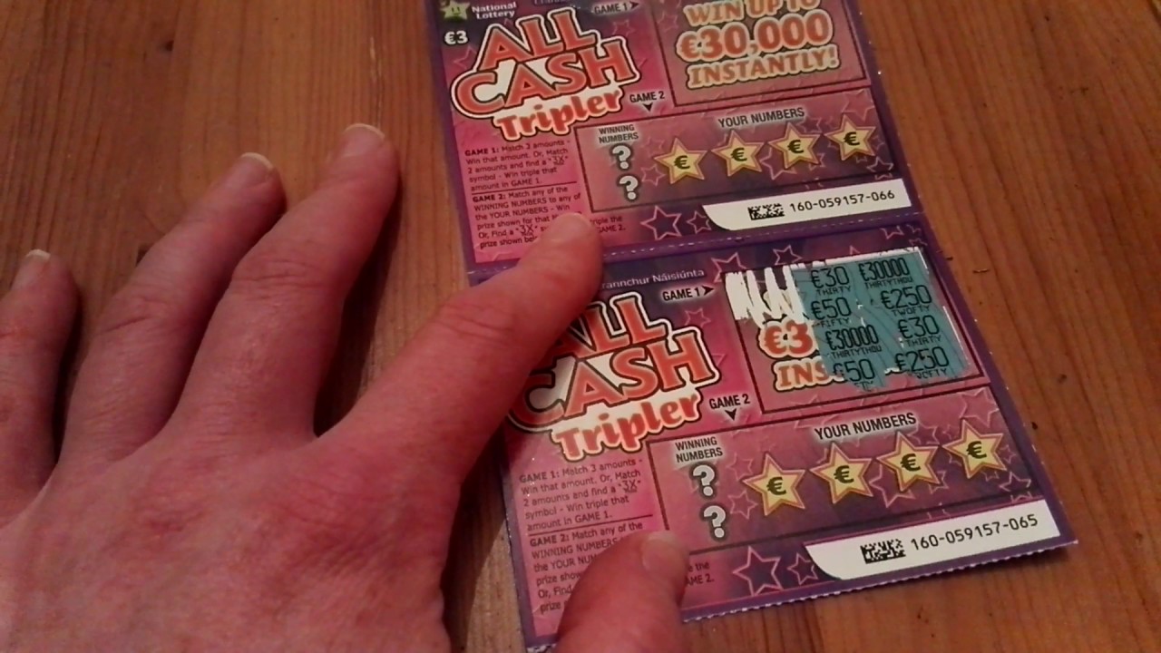 All cash tripler tickets -