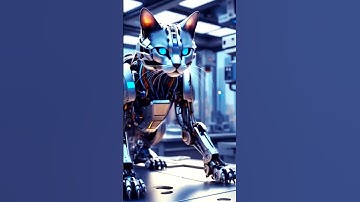 Robotic Cat #shorts #robotics #robot #robo #mostlysane #new #trending #now #giant #snake #cat #cats