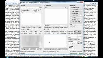 Scrapebox RSS Submission