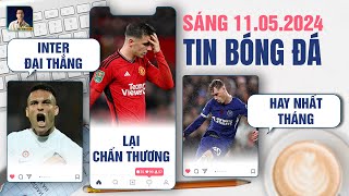 TIN BÓNG ĐÁ 11/5: INTER MILAN ĐẠI THẮNG. MASON MOUNT LẠI CHẤN THƯƠNG, COLE PALMER HAY NHẤT THÁNG