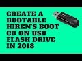 Create A Bootable Hiren’s Boot CD on USB Flash Drive (2018)