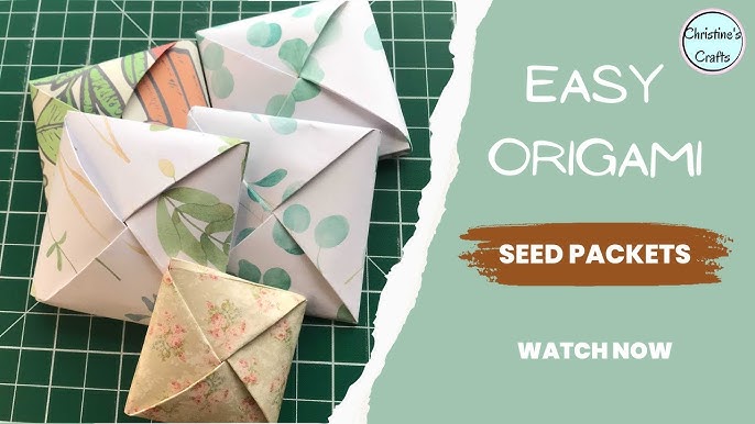 Make Your Own Seed Envelopes For Cheap 