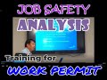 Job Safety Analysis Training for Work Permit