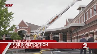 Hazmat on-scene of reported fire in Dayton