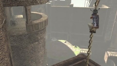 ICO Walkthrough Part 5 Crane To Chandelier Chasm Room