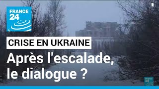 Crise en Ukraine : après l'escalade, le dialogue ? • FRANCE 24