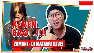 Video voorbeeld van "ZAMANI - DI MATAMU (LIVE GEGAR VAGANZA) #INDOREACT"