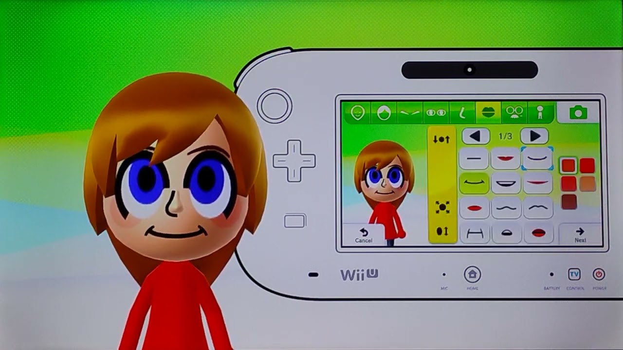 How to make Mikki from Nintendo Switch Sports on the Wii U Mii