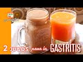 2 jugos caseros para combatir la gastritis - Cocina Vegan Fácil