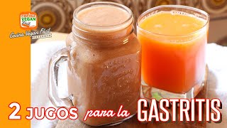 2 jugos caseros para combatir la gastritis  Cocina Vegan Fácil