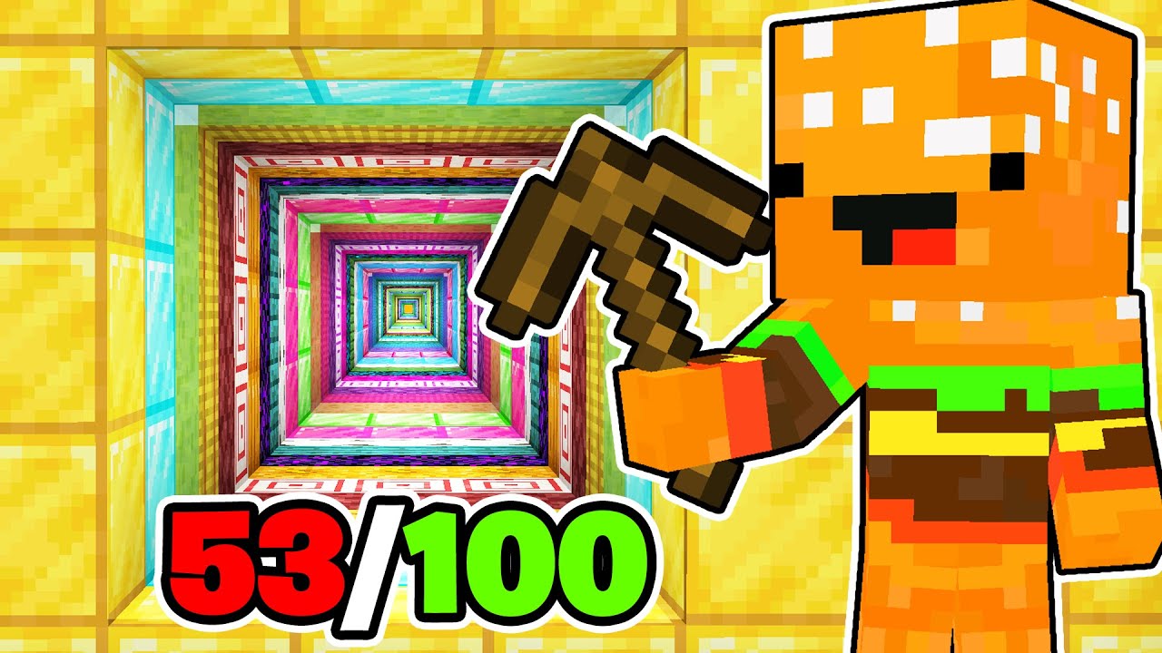 Blocat in 100 De STRATURI in Minecraft cu Ana Banana!