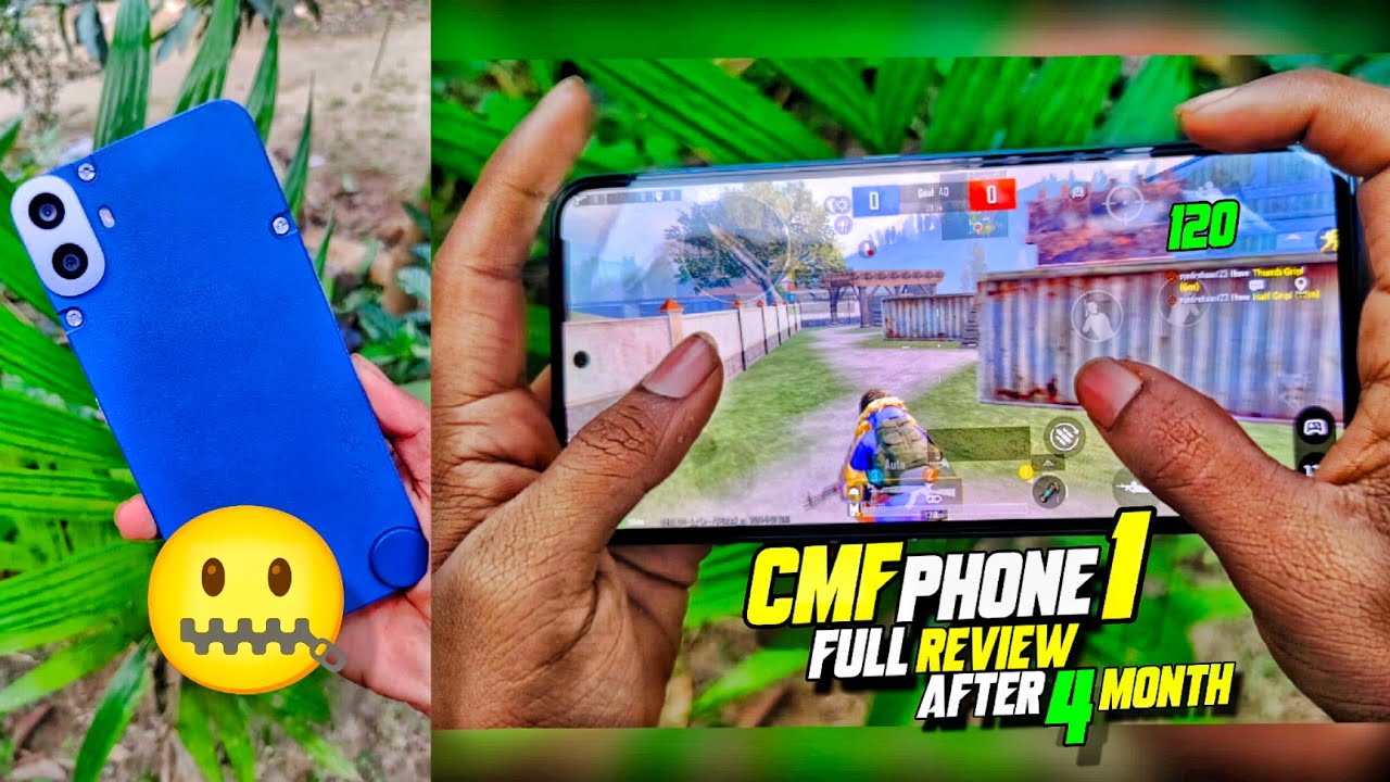 ⚡CMF phone 1 after 4 month full review gaming test battery drain test🔋 ...