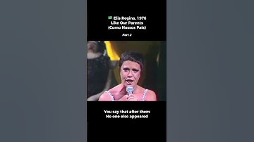 Thumbnail of Elis Regina - Like Our Parents (1976) | Como Nossos Pais