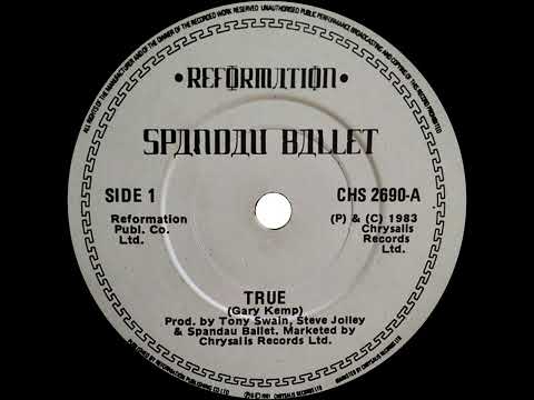 Spandau Ballet - True (HQ Sound)