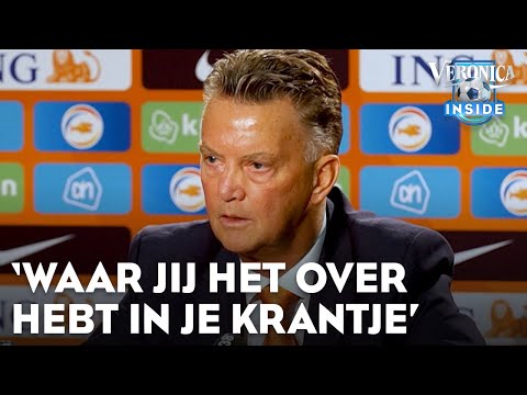Van Gaal vs. Valentijn: 'Waar jij het altijd over hebt in je krantje' | VERONICA INSIDE