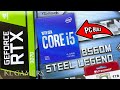 intel Core i5 10400F ASRock B560M STEEL LEGEND MSI RTX3070 GAMING X TRIO PC Build Benchmark