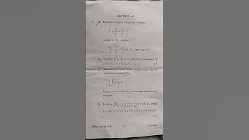 #GNDU #B.A/ B.sc. Mathematics Question paper 2nd sem 2024