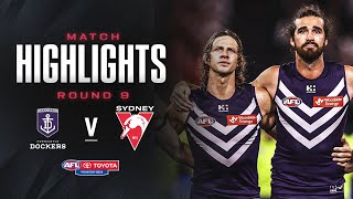 Fremantle v Sydney Highlights | Round 9, 2024 | AFL