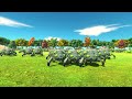 100 Xenoverm Vs Every Faction ARBS | Animal Revolt Battle Simulator