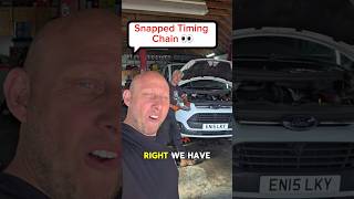 Ford Transit 2.2 Timing Chain SNAPS! Is The Engine DEAD? #ford #transit #timingchain