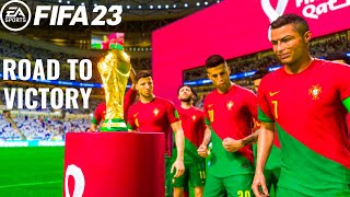 FIFA 23 PS5 - PORTUGAL - ROAD TO VICTORY - FIFA WORLD CUP - [4K] GAMEPLAY !