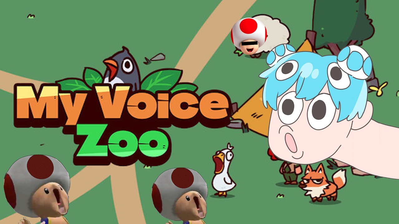 鳴き声全部キノピオのMyVoiceZoo【おさでい／すにすて／STPR Family】