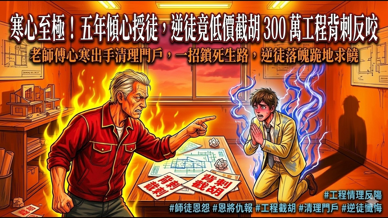 五年恩情换背刺，师傅清理门户狠辣反杀