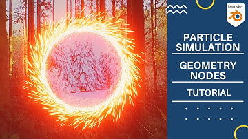 Doctor Strange Portal Blender Tutorial | Geometry Nodes | Particle Simulation