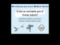 Is war an inevitable part of human nature? Unleashing mediation's potential to cultivating harmony.
