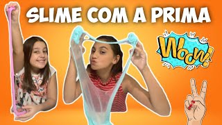 Fazendo Slime Com A Prima