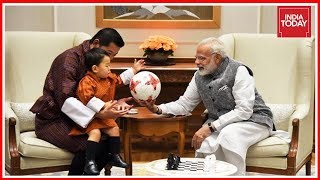 Baby Bhutan Prince Meeting Modi, Sushma Steals The Show During India Visit