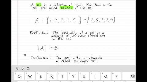 Discrete Structures   Lecture 3   The Language of Sets Part 1