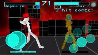 Stickman Neon Warriors. Megawire VS Zarlo. screenshot 3