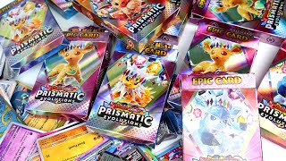 Opening 10 Pokémon Card Boxes! 🔥 Scarlet & Violet – Prismatic Evolutions