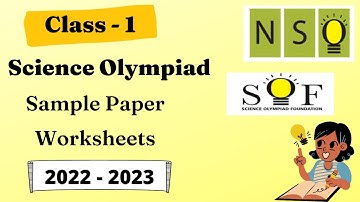 Science Olympiad for Class-1 |Science Olympiad Practice 2022-23 | National Science Olympiad Class 1