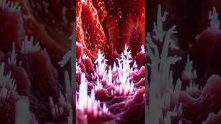 Tiny world inside strawberry #TinyWorld #Strawberry #MiniatureWorld #AIVideo #Shorts#funs