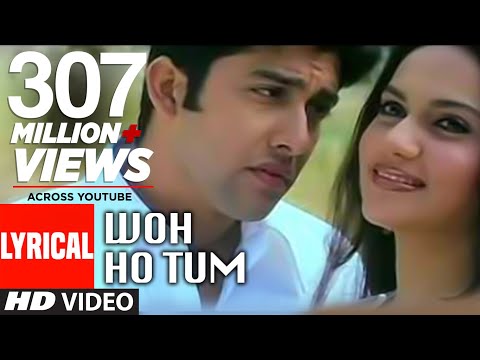 Woh Ho Tum Lyrical Video | Muskaan | Sonu Nigam | Anuradha Paudwal | Nikhil-Vinay | Aaftab S,Gracy S