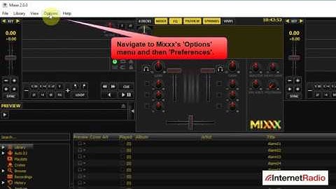 Configuring the Mixxx DJ software for SHOUTcast and Icecast servers (Internet Radio)