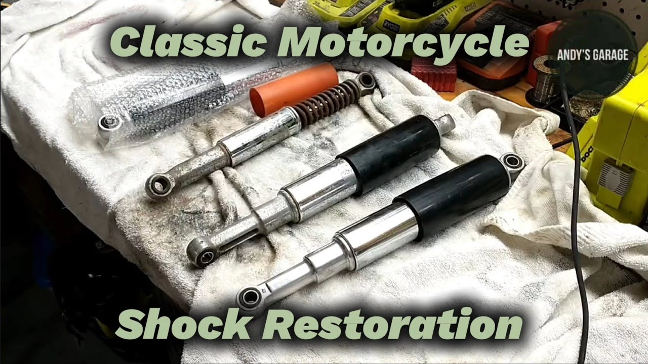 Shock Rework Tools Vintage Motorcycle Shock Rework S-90 Restoration Episode 6 - YouTube
