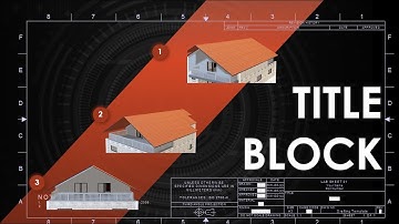 Lect 9-24 Title Block Construction | P2 | Title Block for A2, A3, and A4 Sheet Sizes