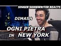 Dimash - Ogni Pietra in NEW YORK | Singer Songwriter Reaction | Barclays Center USA FANCAM