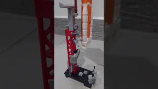 MY LEGO ROCKET ARTEMIS II LAUNCH #space #nasa #astronomy #moon