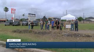 Staples Street Meat Market begins construction on new location